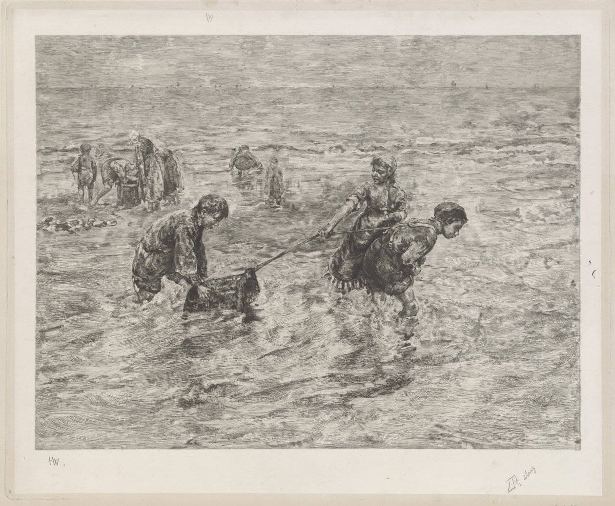 Children by the Sea by Henri Wouters