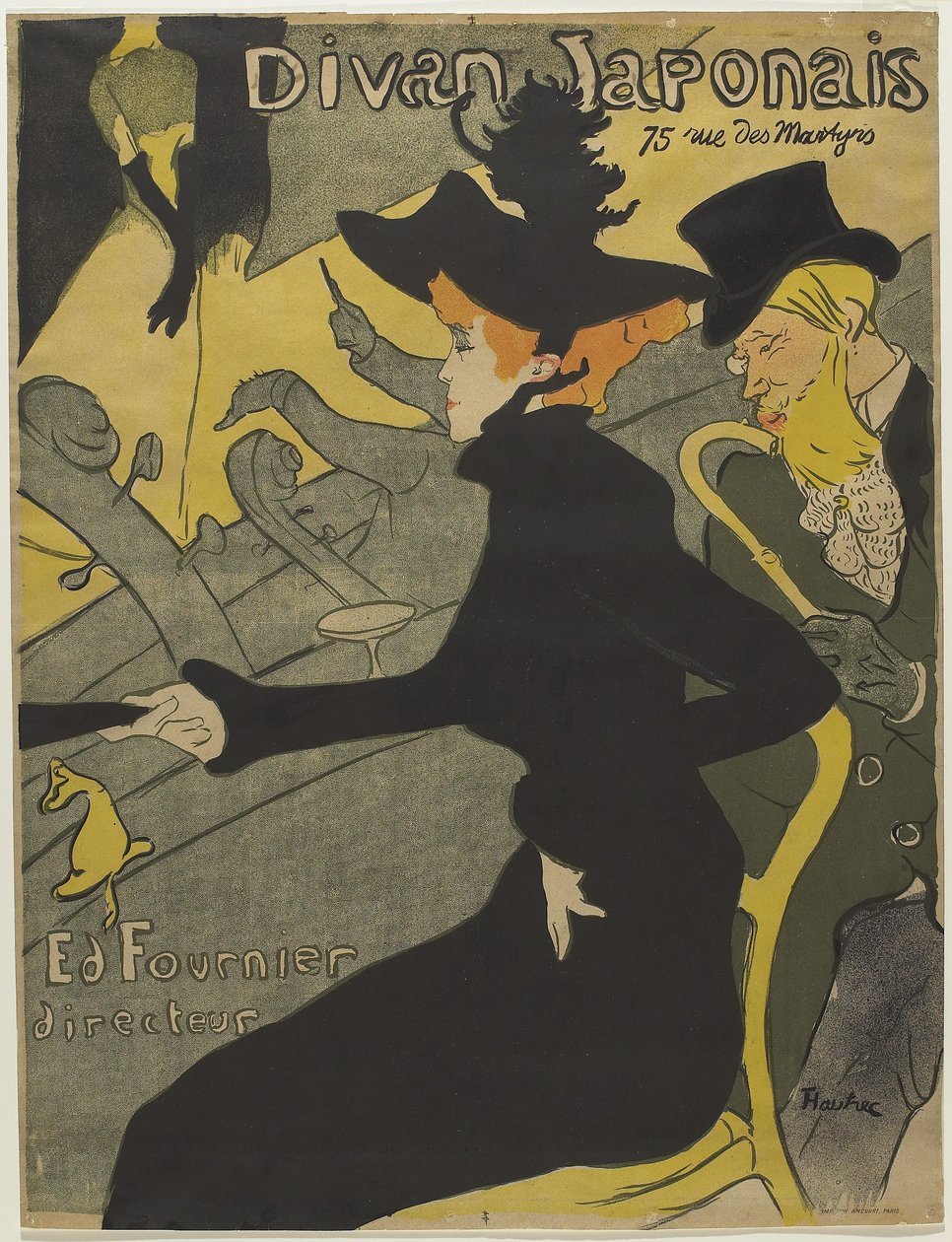 Divan Japonais by Henri de Toulouse Lautrec