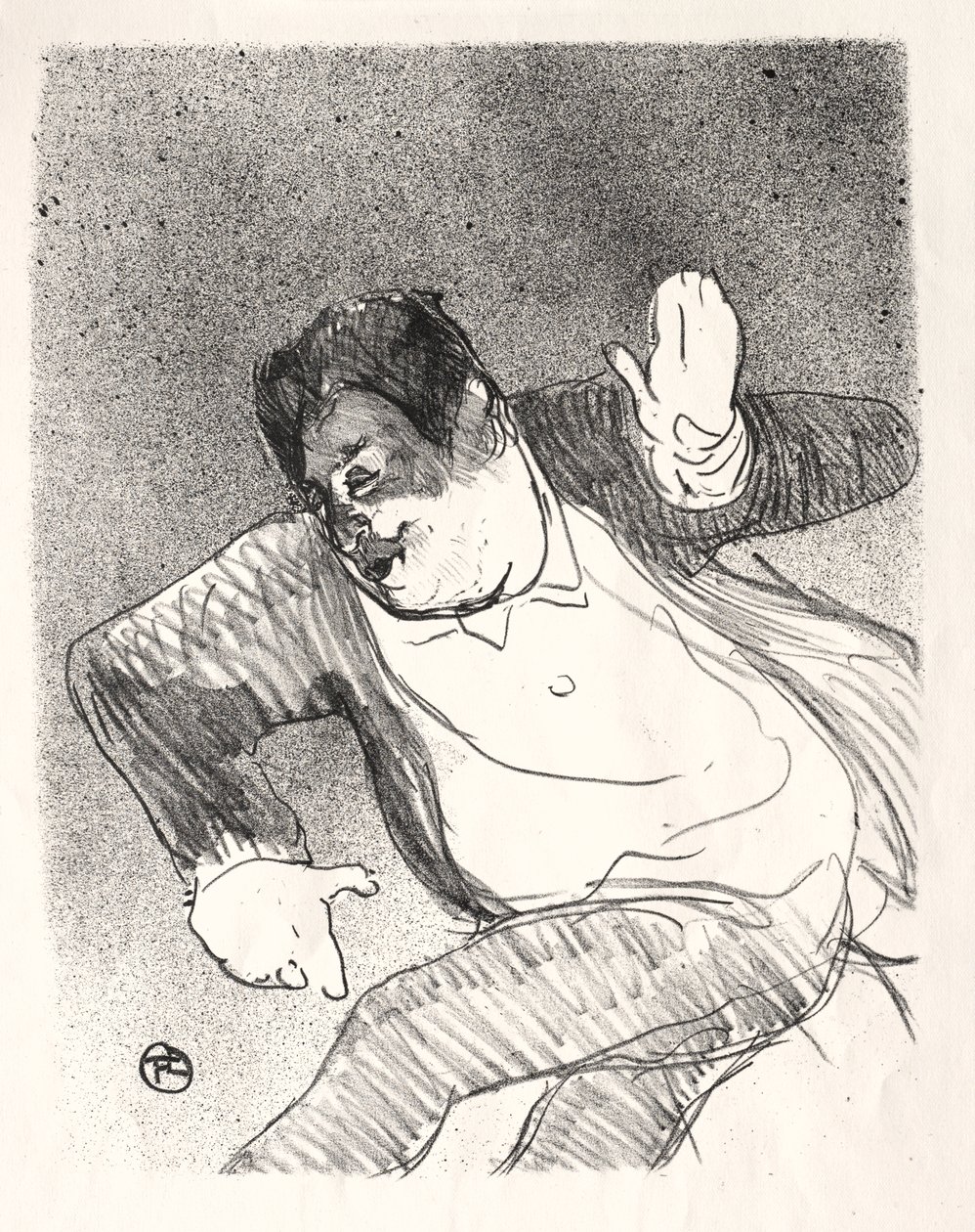 Caudieux by Henri de Toulouse Lautrec