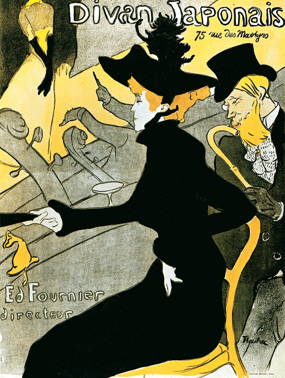 Divan Japonais poster by Henri de Toulouse Lautrec