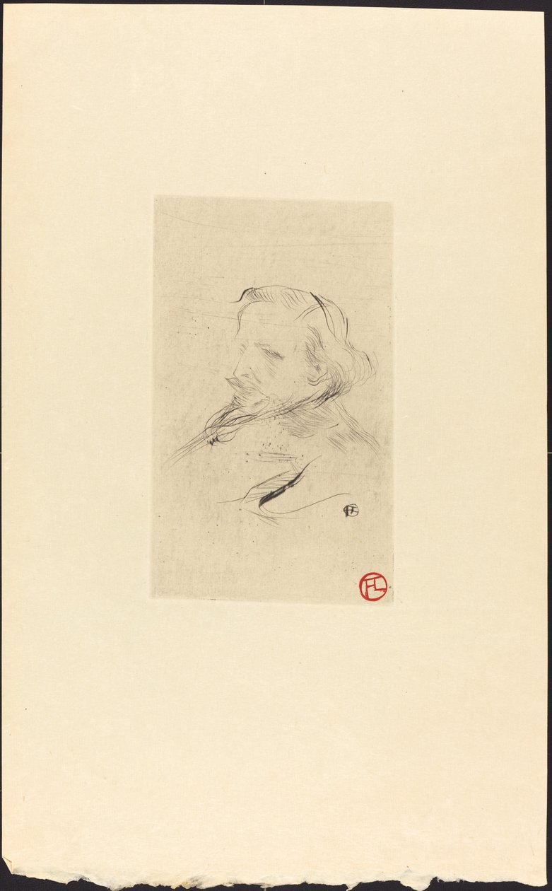 Francis Jourdain by Henri de Toulouse Lautrec