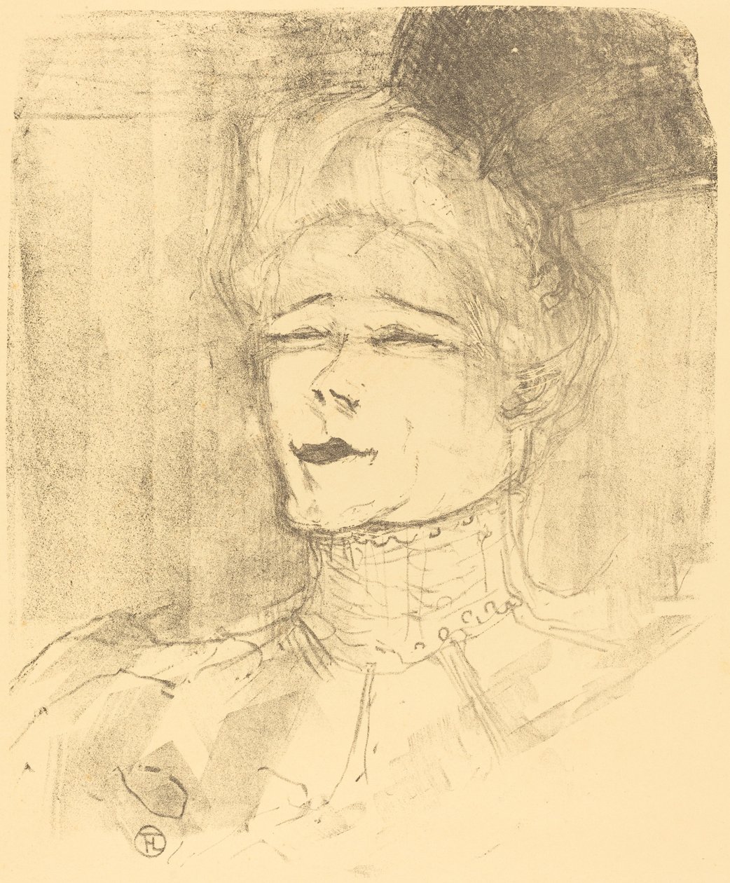 Jeanne Granier, 1896 by Henri de Toulouse Lautrec