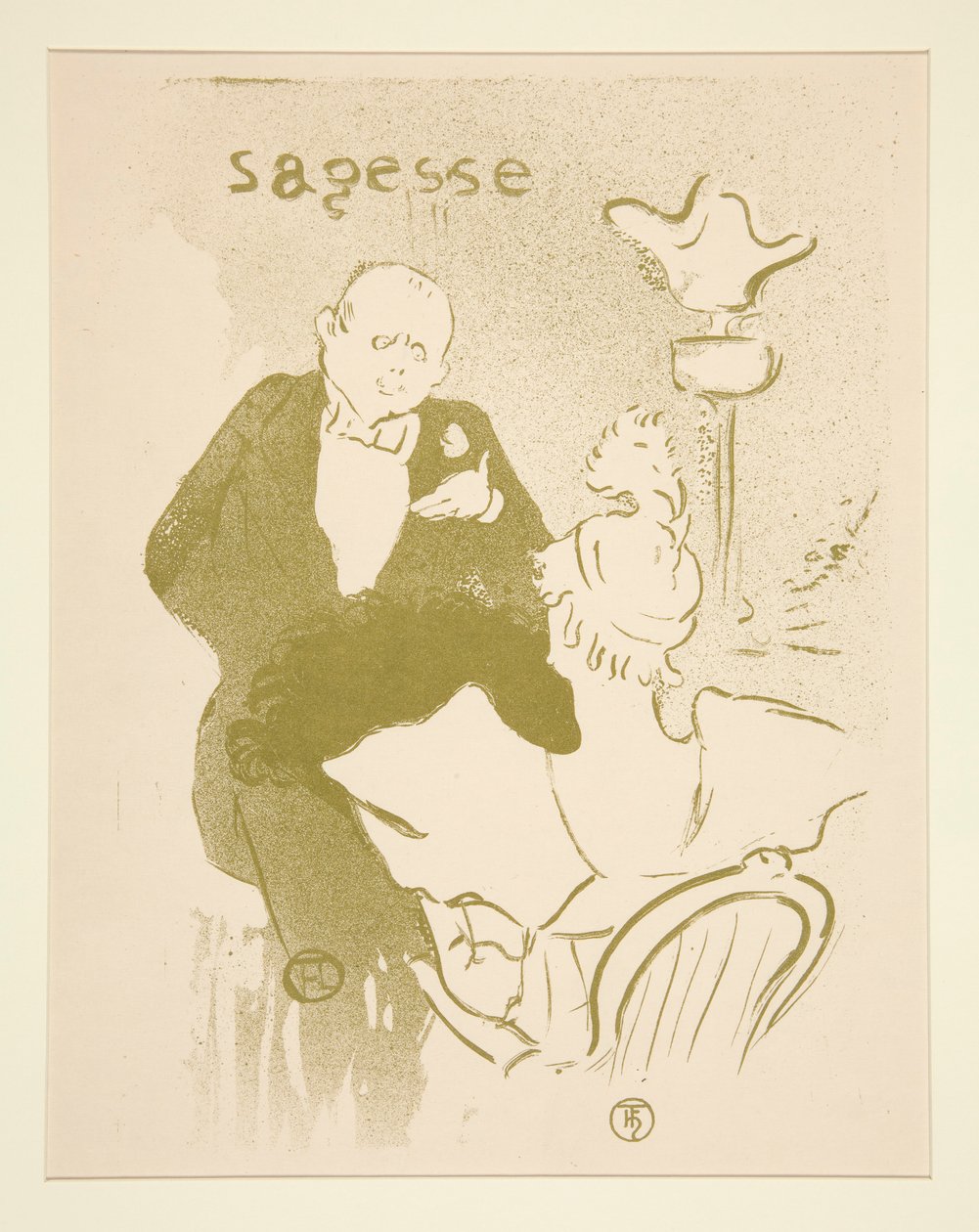 Wisdom by Henri de Toulouse Lautrec
