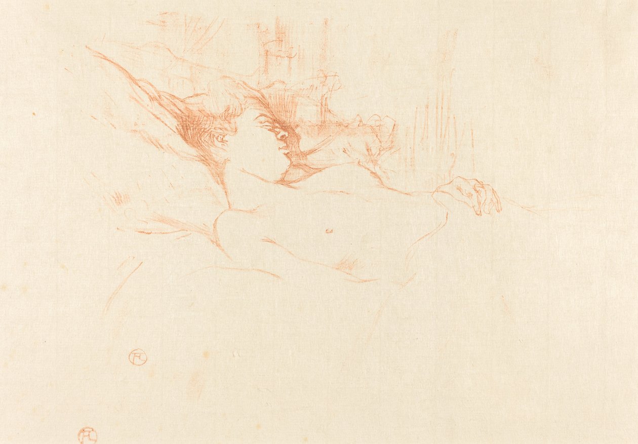 Sleep by Henri de Toulouse Lautrec