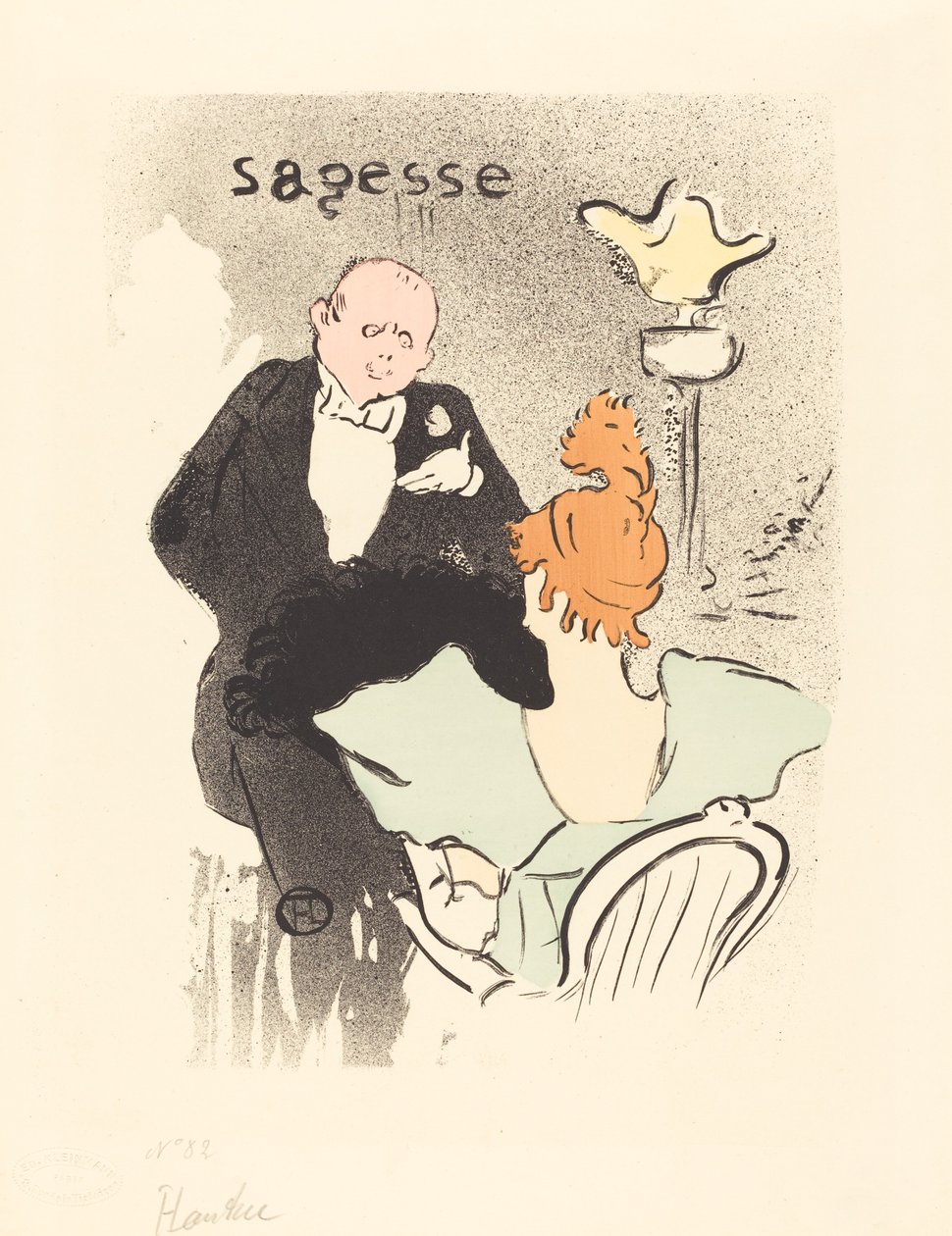 Wisdom by Henri de Toulouse Lautrec