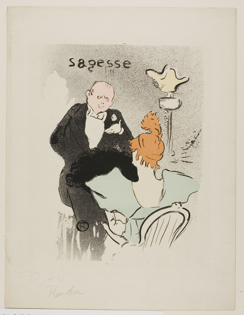 Wisdom by Henri de Toulouse Lautrec