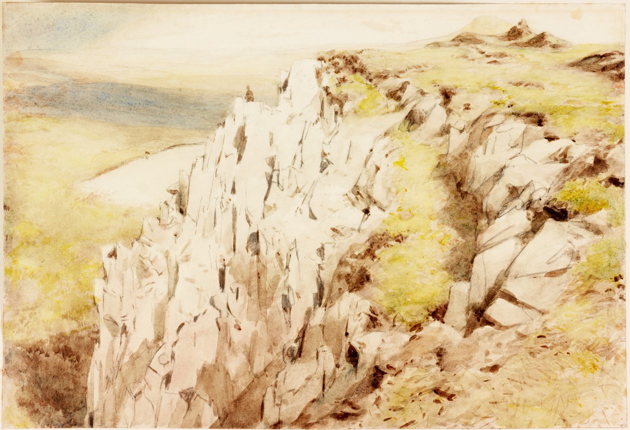 Crag Lough by Henry Burdon Richardson