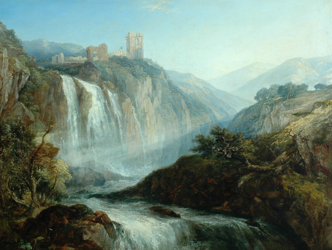 The Falls of Tivoli by Henry Dawson