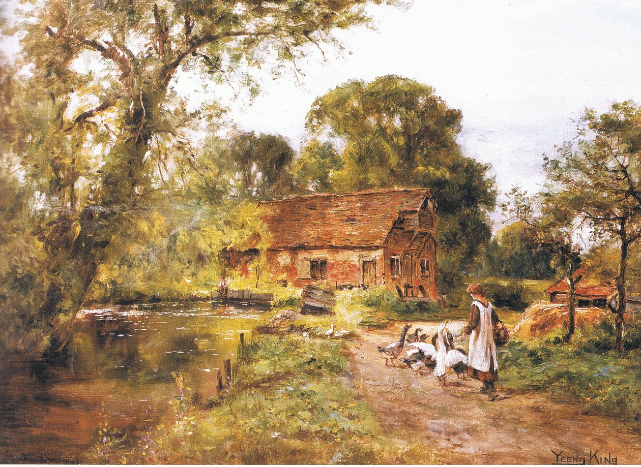 Driving the Geese by Henry John Yeend King