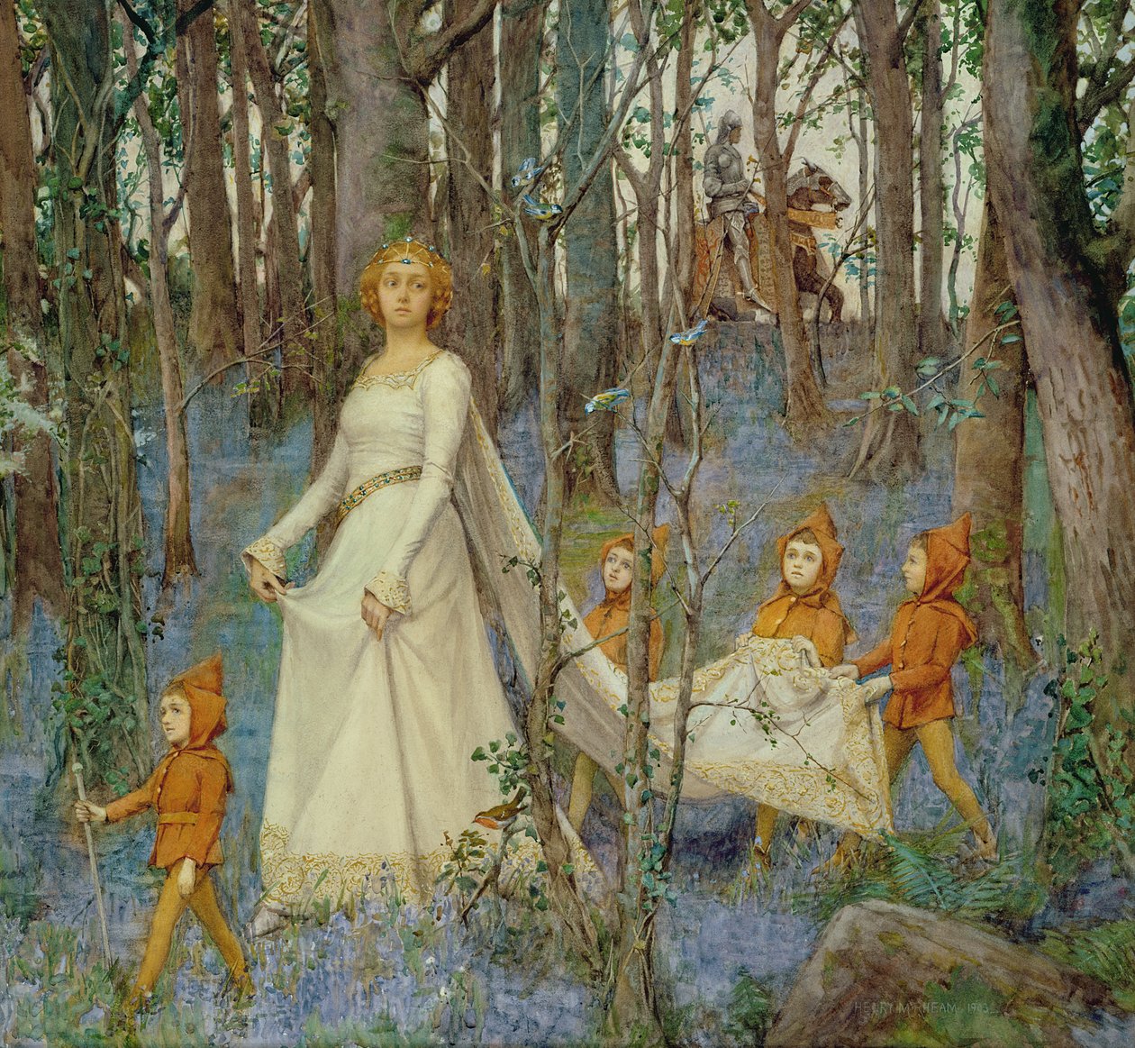 The Fairy Wood by Henry Meynell Rheam