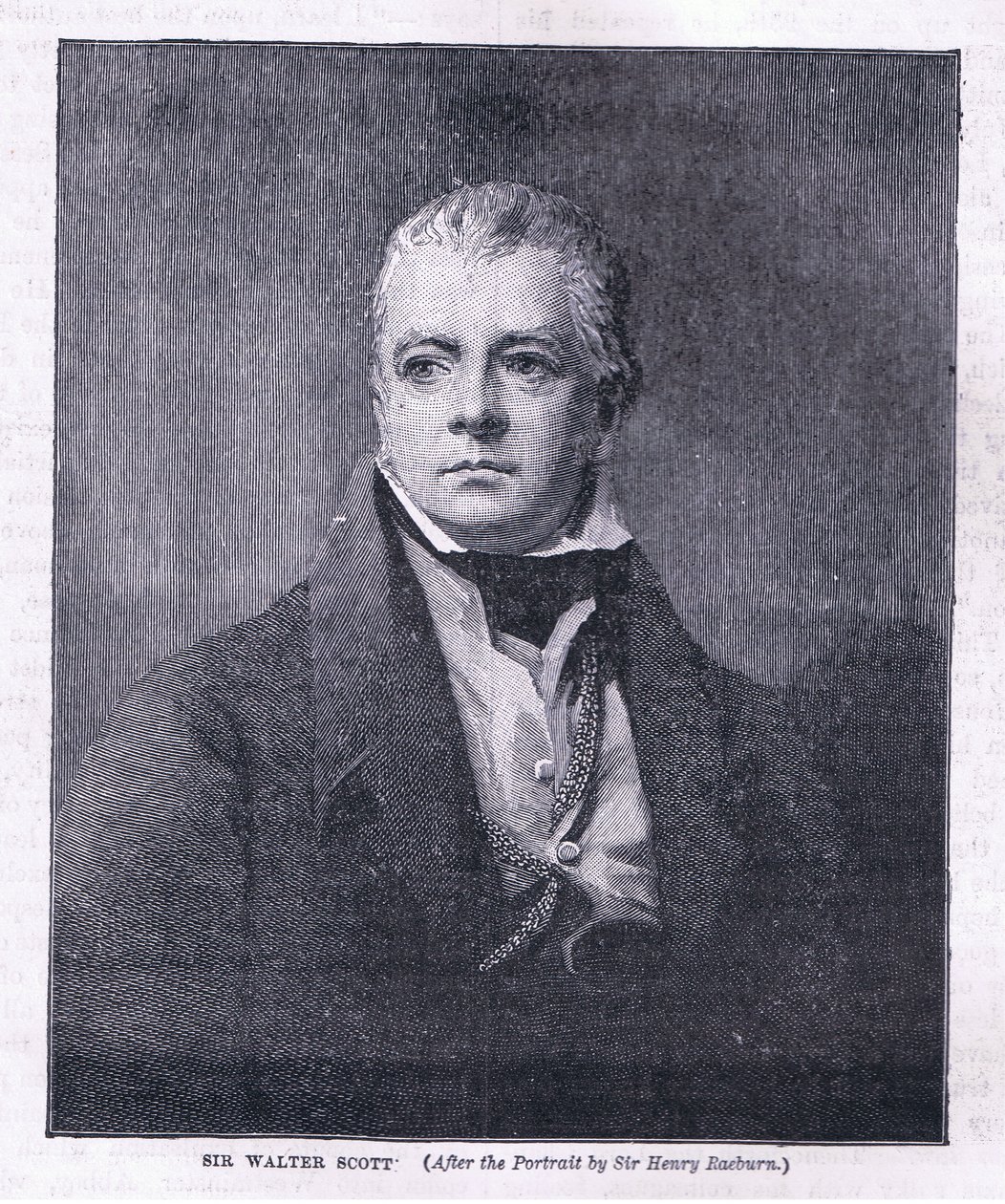Sir Walter Scott by Henry Raeburn