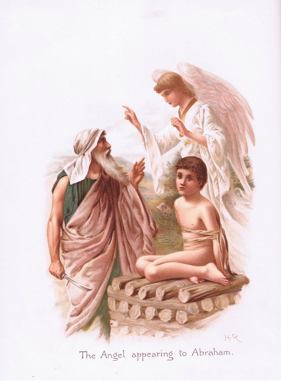 The Angel Appearing to Abraham by Henry Ryland