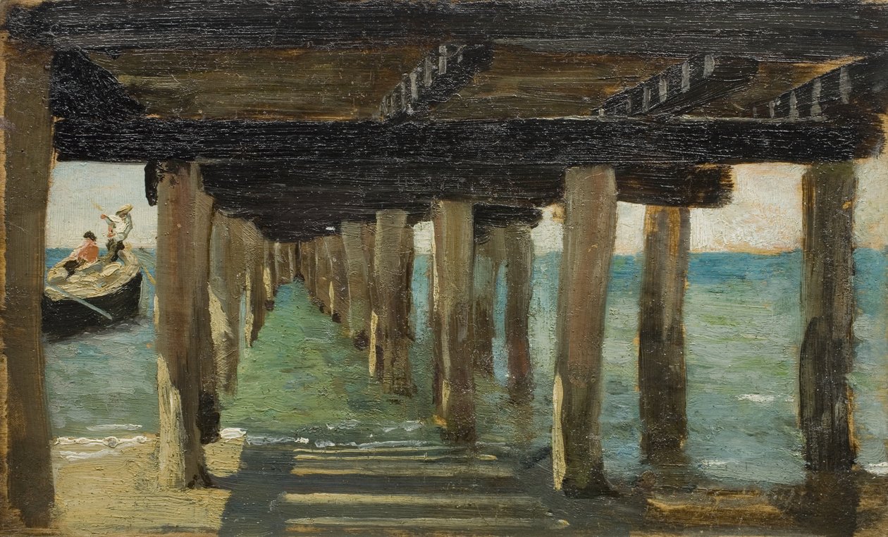 Under the Jetty by Henry Scott Tuke