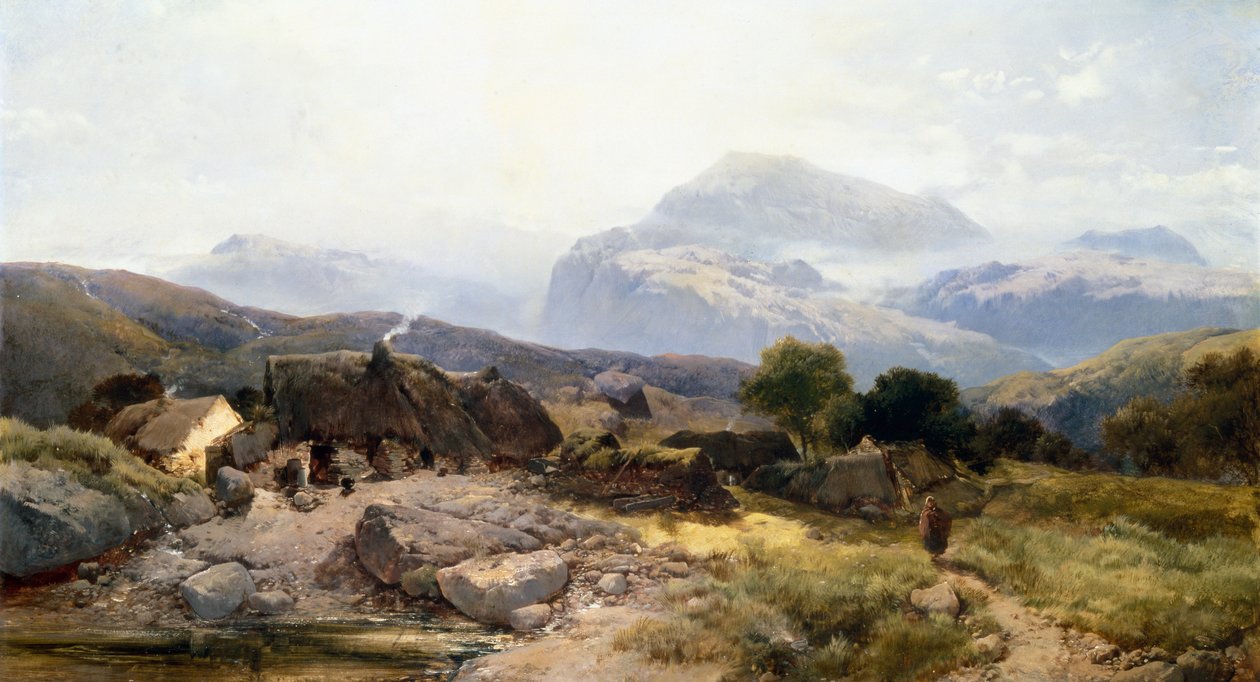 In the Welsh Hills by Henry Bright