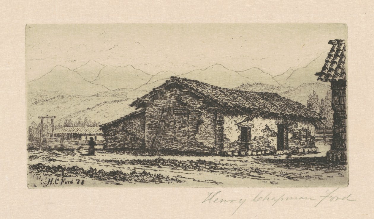 Adobe House by Henry Chapman Ford