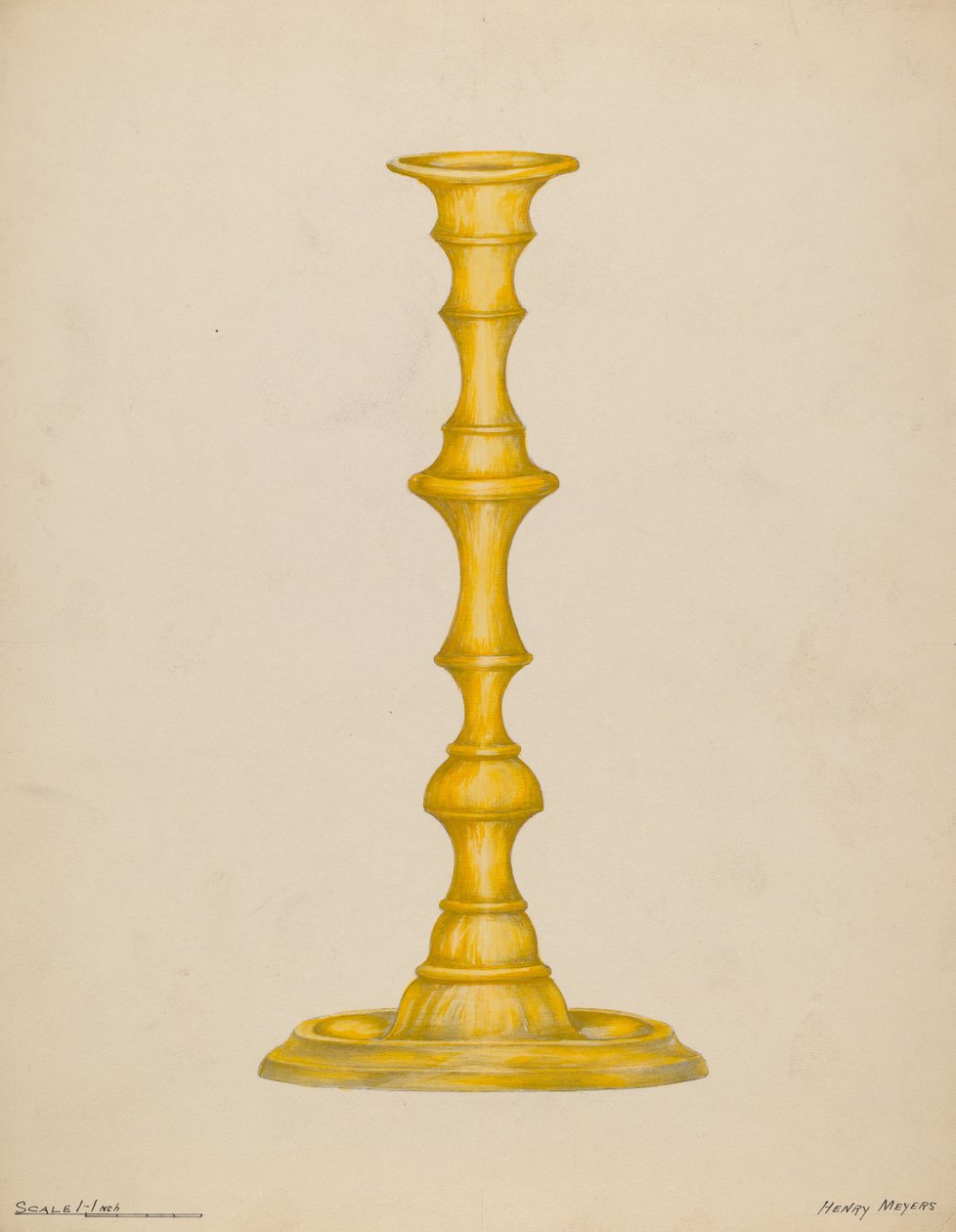 Candlestick by Henry Meyers