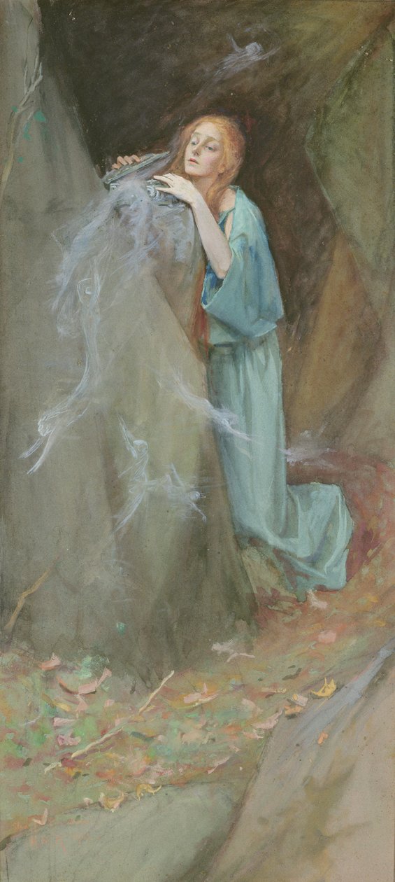 Study for Pandora, 1902 by Henry Meynell Rheam