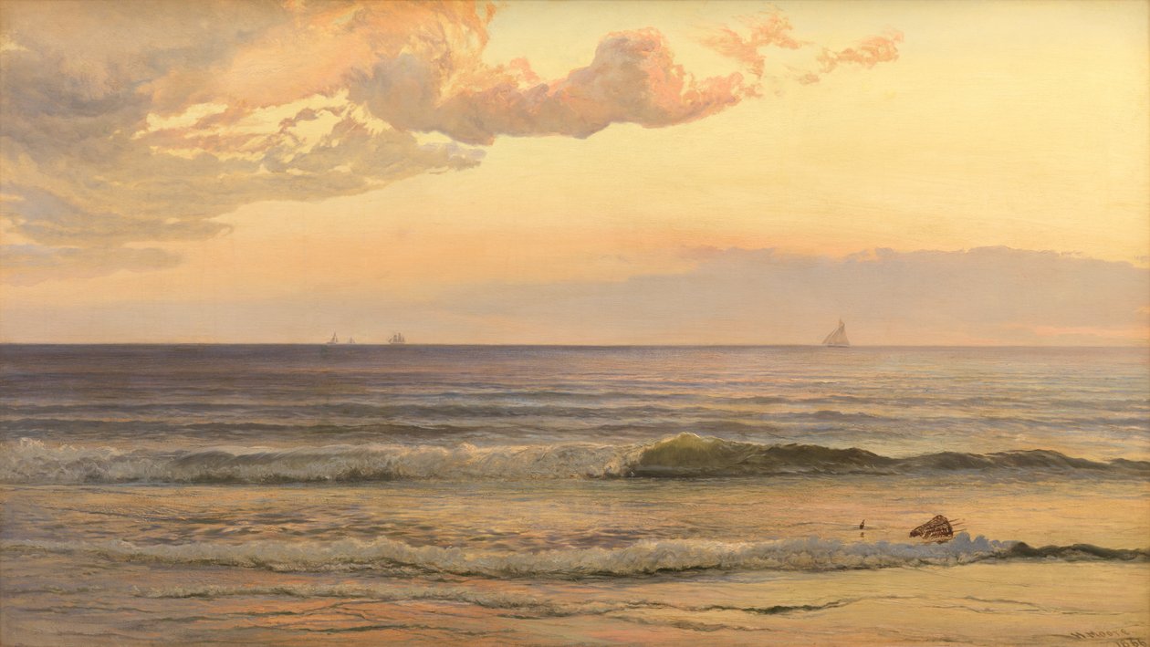 The Pilot Cutter, 1866 by Henry Moore