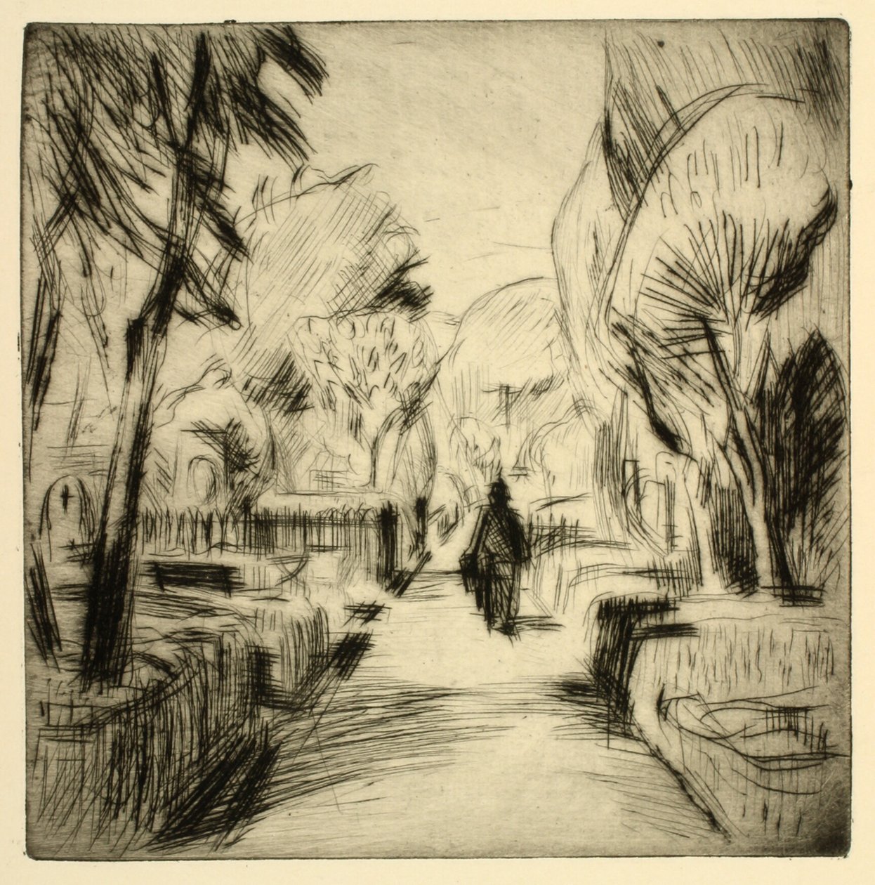 Cemetery by Henry Nielsen