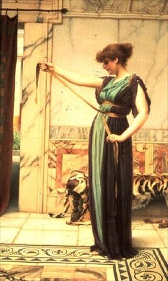 Tying a Sash by Henry Ryland