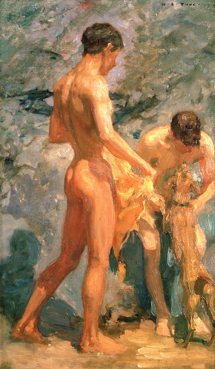 Boys Bathing by Henry Scott Tuke