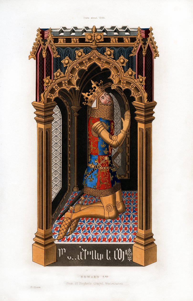 Edward III by Henry Shaw