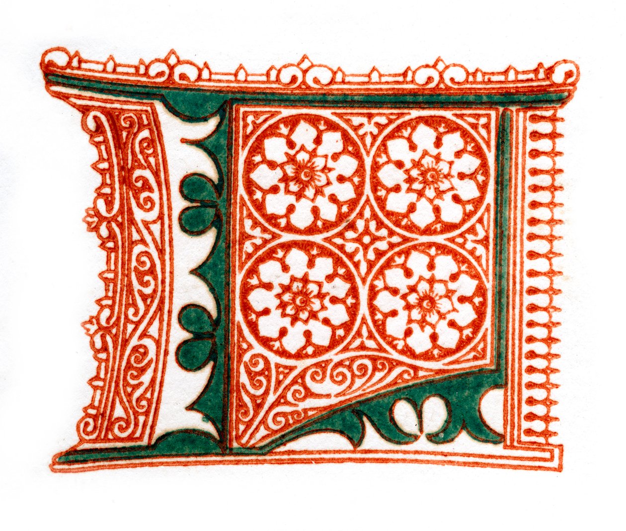 Initial Letter L by Henry Shaw