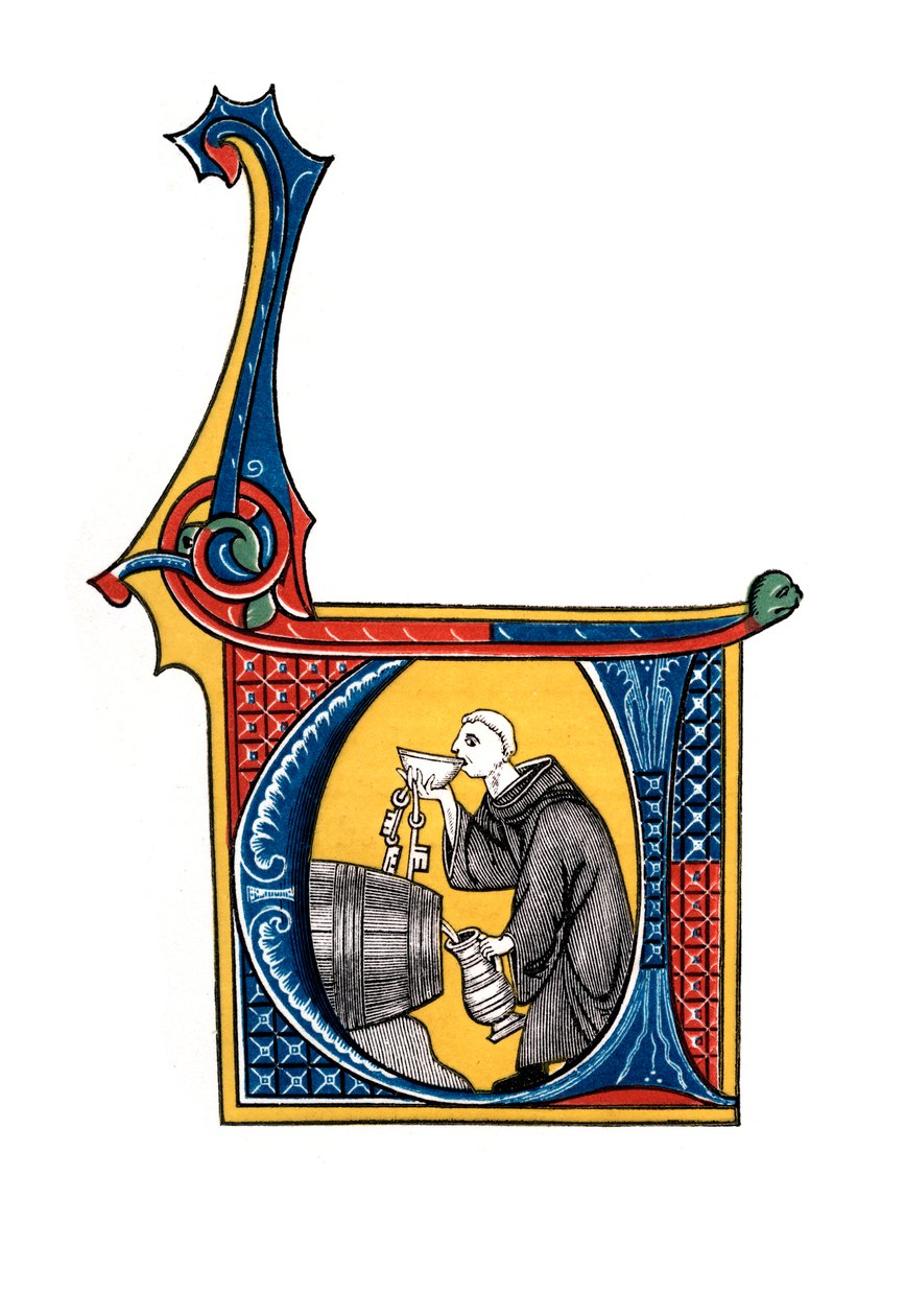 Initial Letter U by Henry Shaw