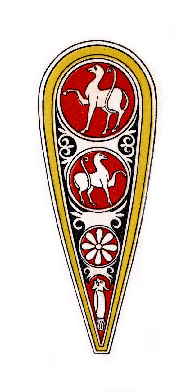 Shield, 12th century by Henry Shaw