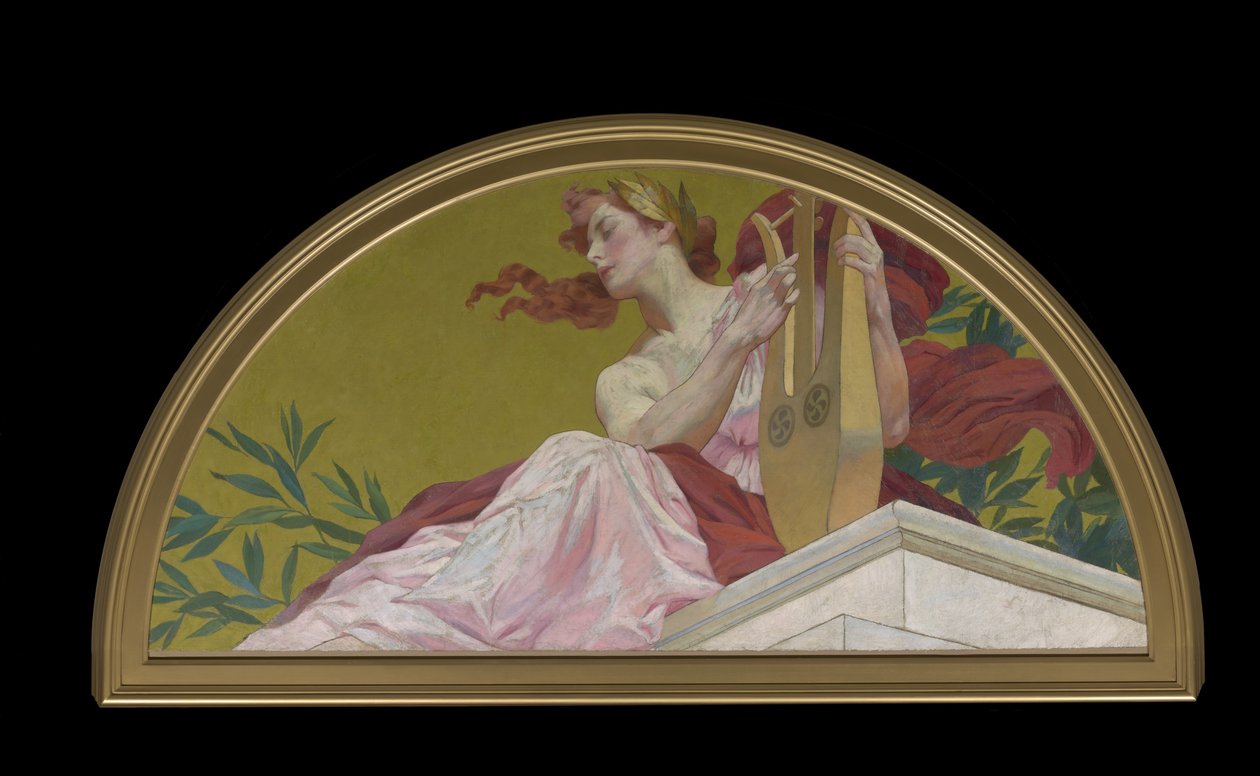 Muse of Lyric Poetry by Henry Siddons Mowbray