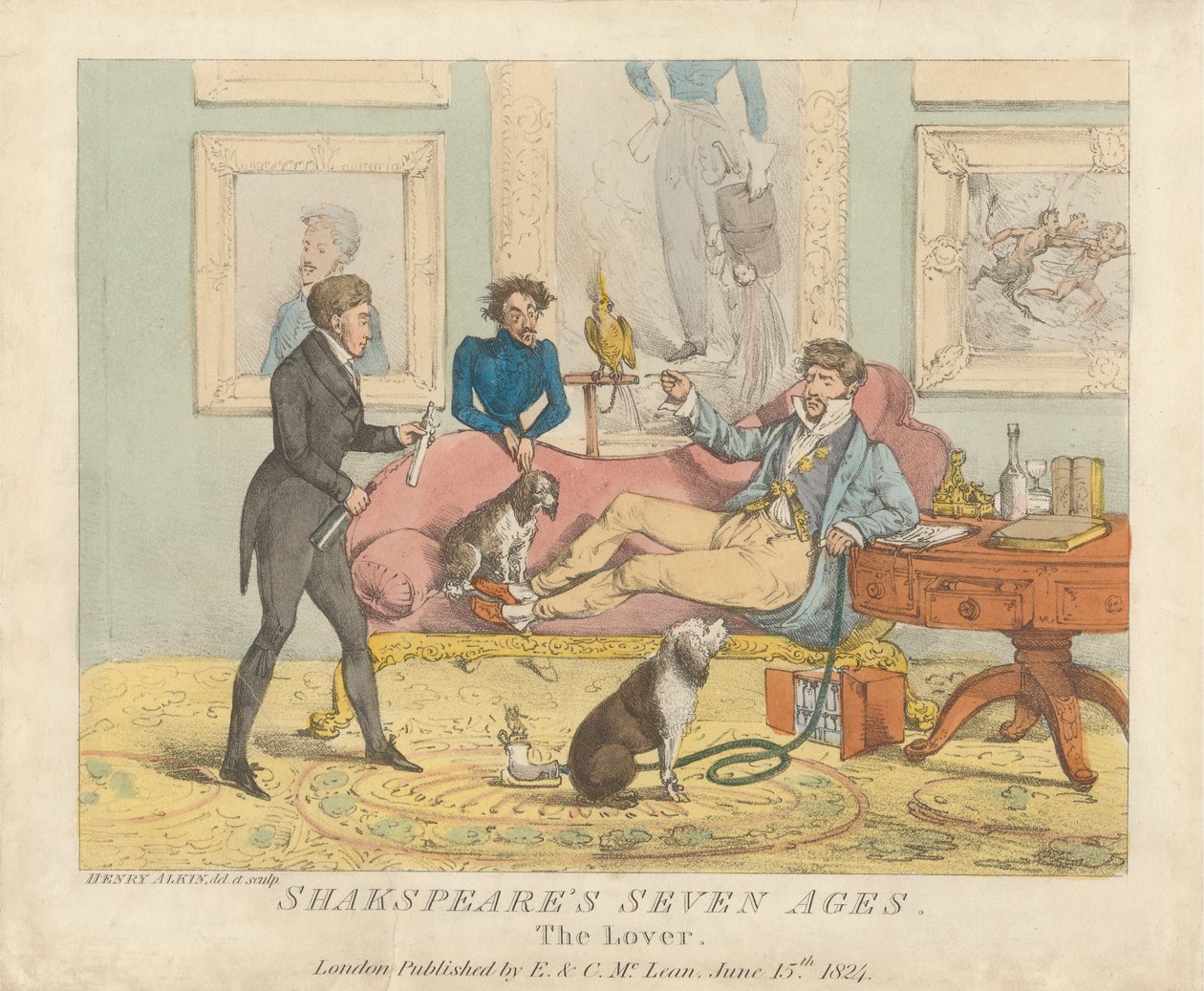 The Lover by Henry Thomas Alken