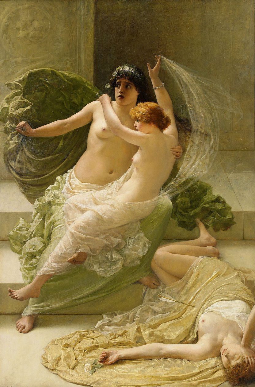 Niobe, 1881 by Henry Thomas Schafer
