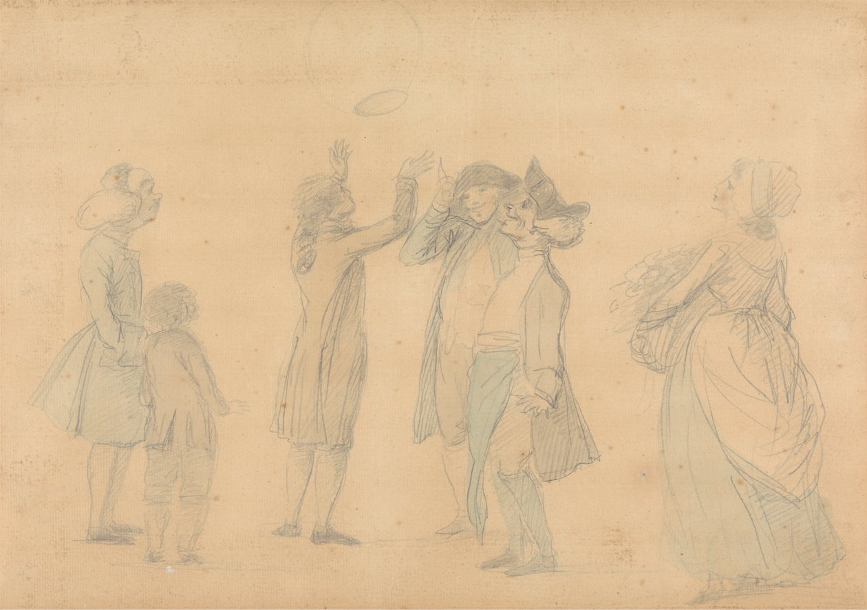 The Balloon by Henry William Bunbury