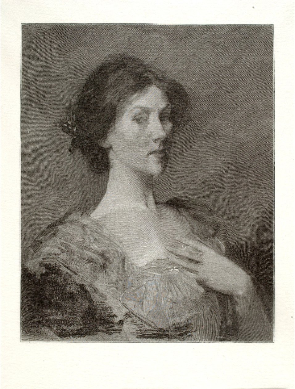 A Head by Henry Wolf