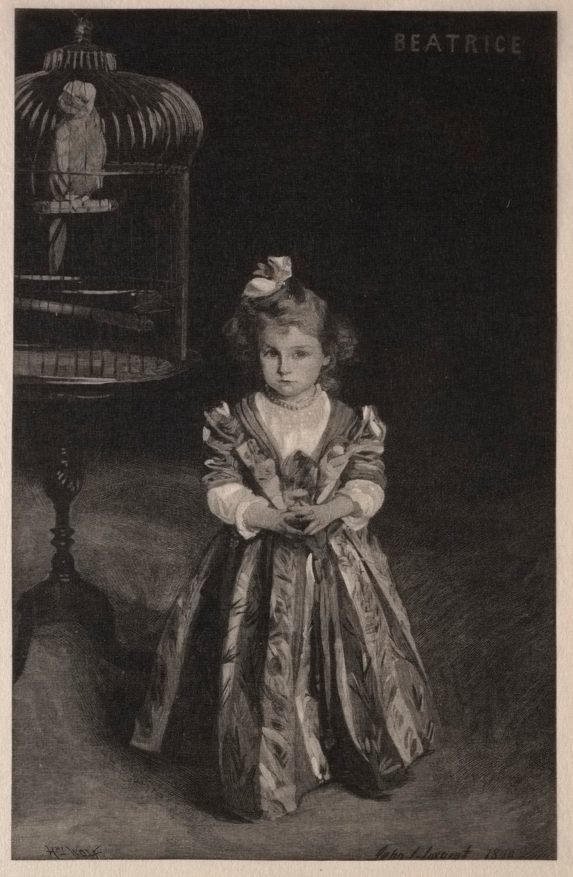 Beatrice Goelet by Henry Wolf