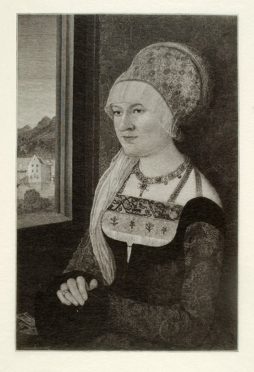 German Lady by Henry Wolf