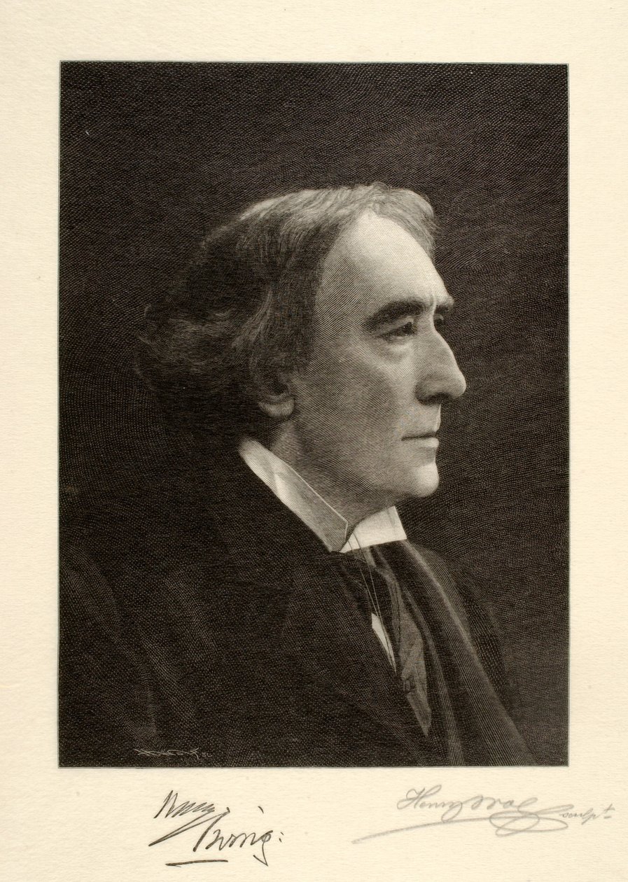 Henry Irving by Henry Wolf