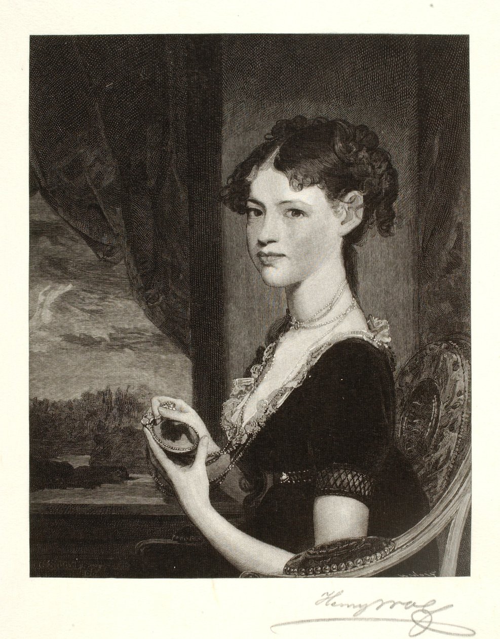 Nancy Penington by Henry Wolf
