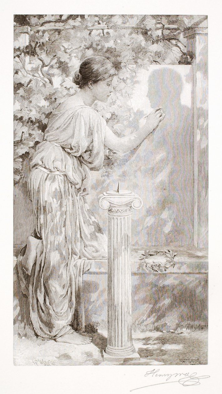 The Portrait by Henry Wolf