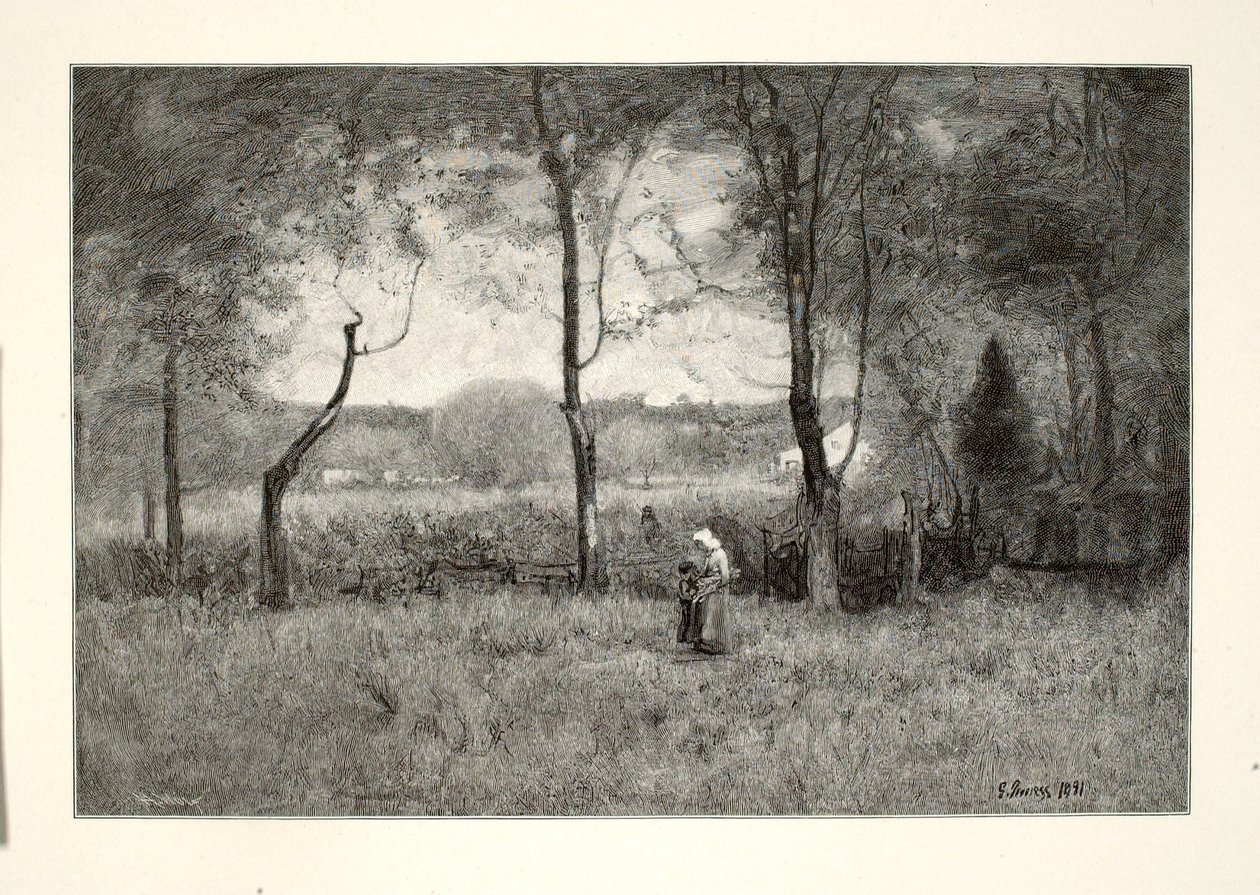 Wood Gatherers by Henry Wolf