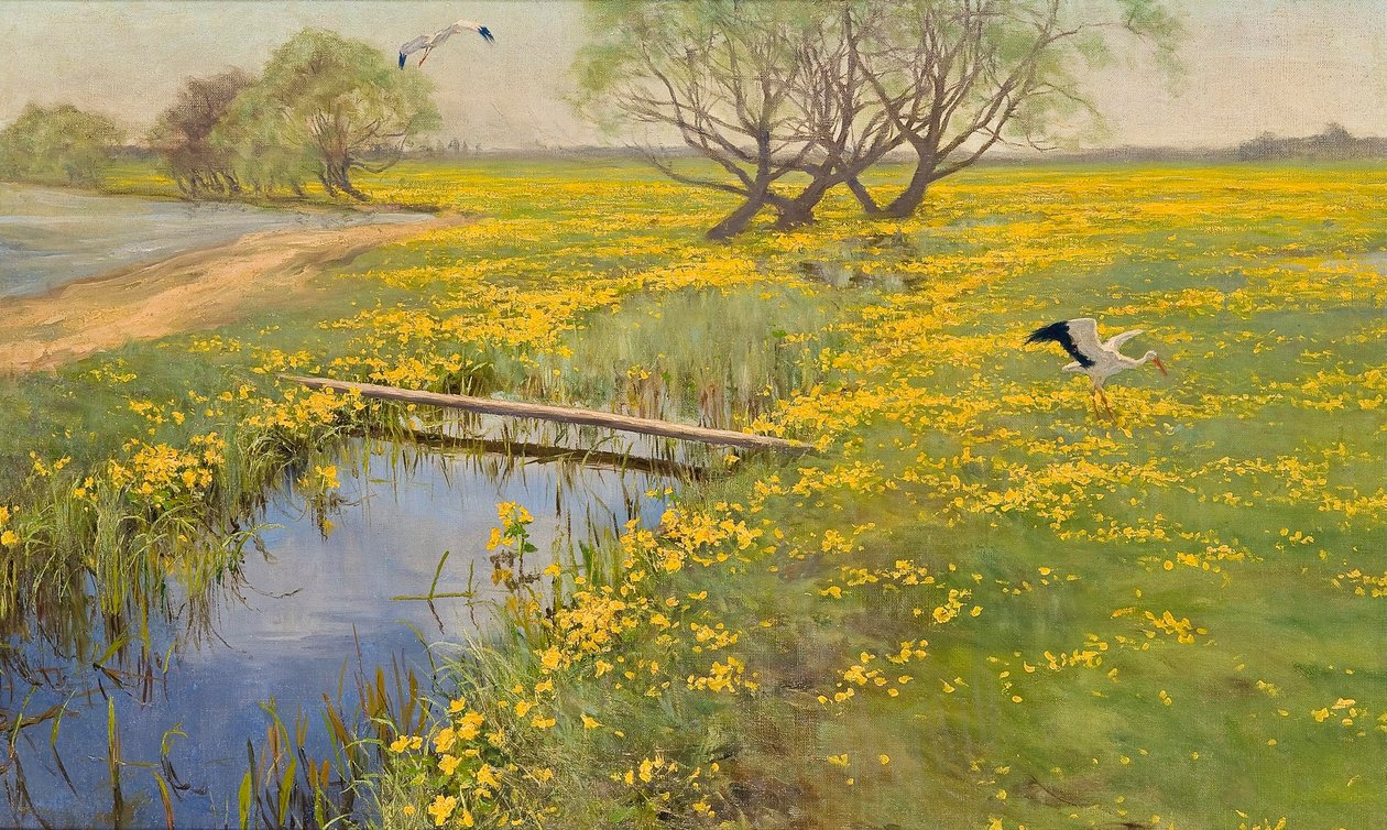 Springtime by Henryk Weyssenhoff