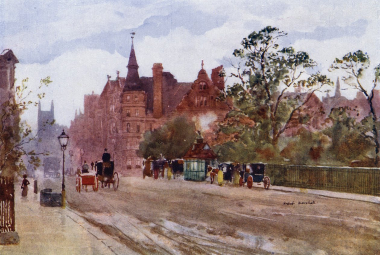 Pont Street, Chelsea by Herbert Menzies (after) Marshall