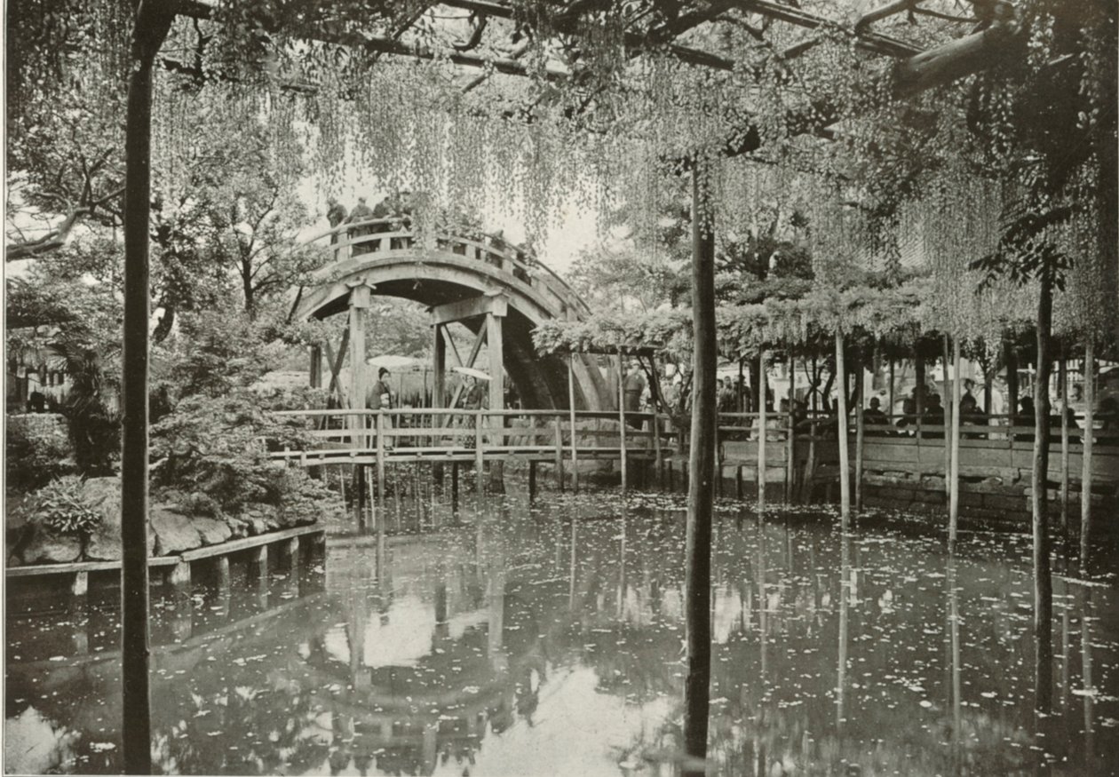 Kameido, 1910 by Herbert Ponting