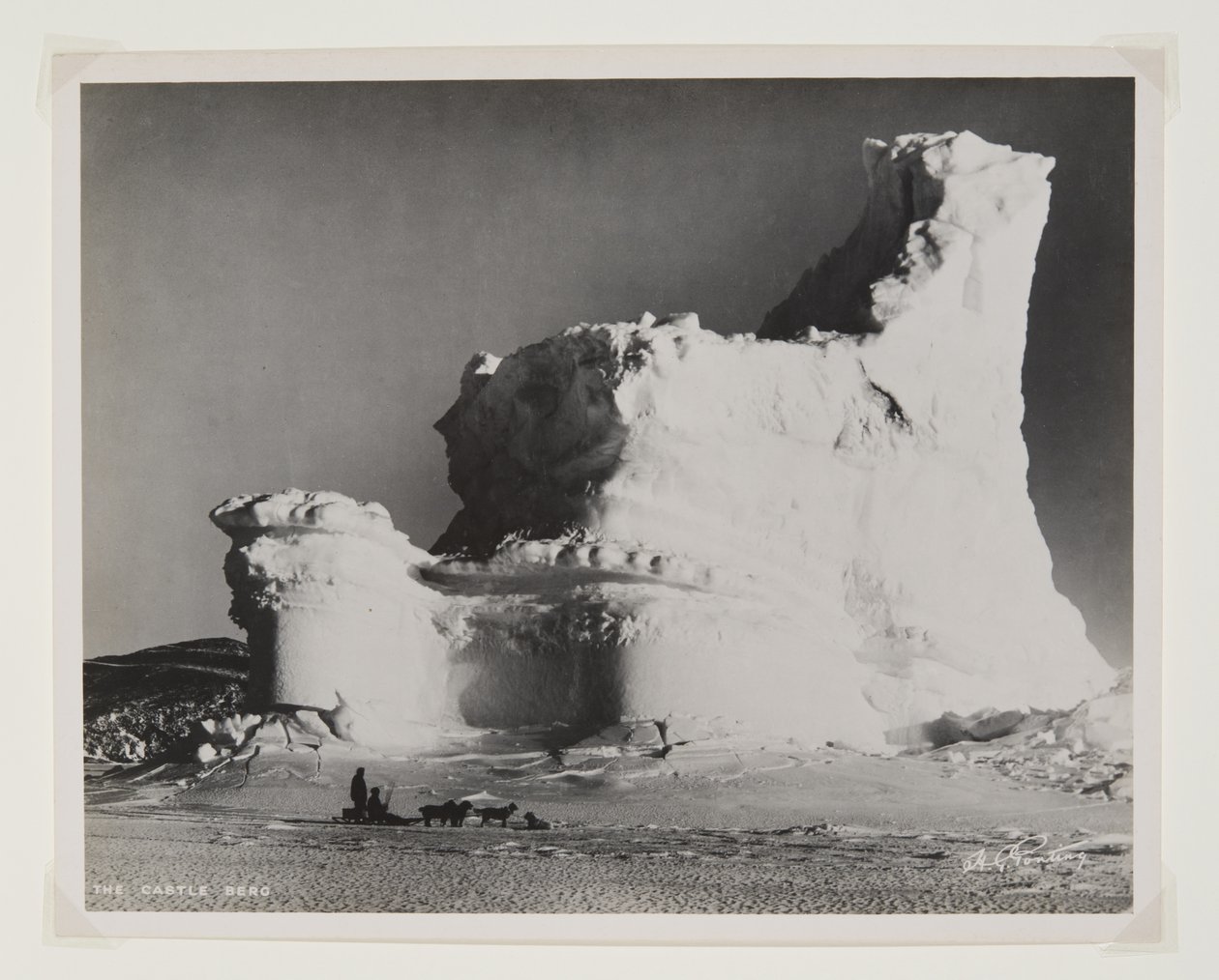The Castle Berg by Herbert Ponting