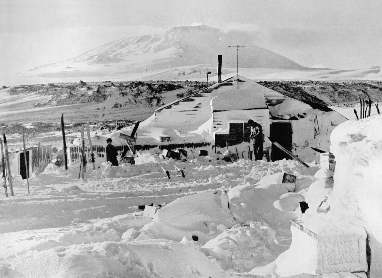 The Hut After The Winter, c1911, 1913 by Herbert Ponting