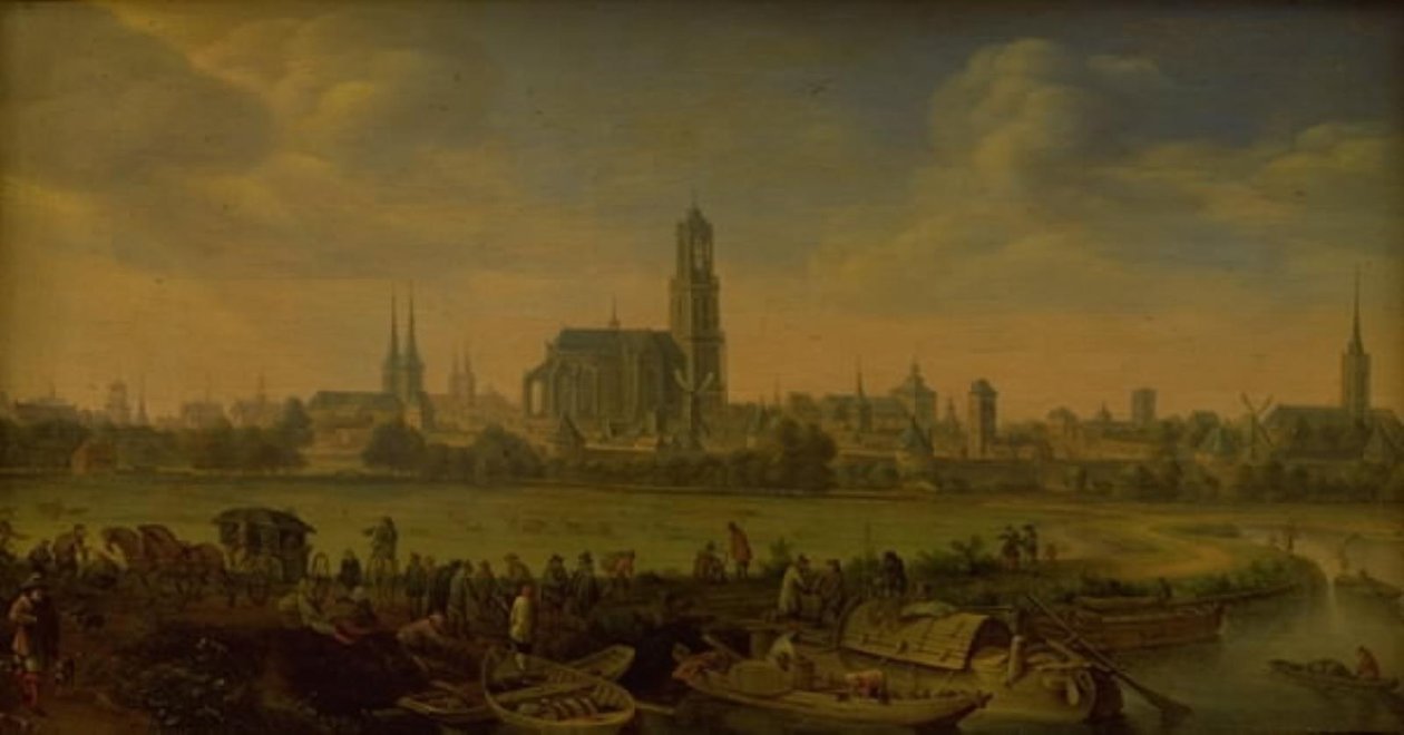 View of Utrecht by Herman Saftleven