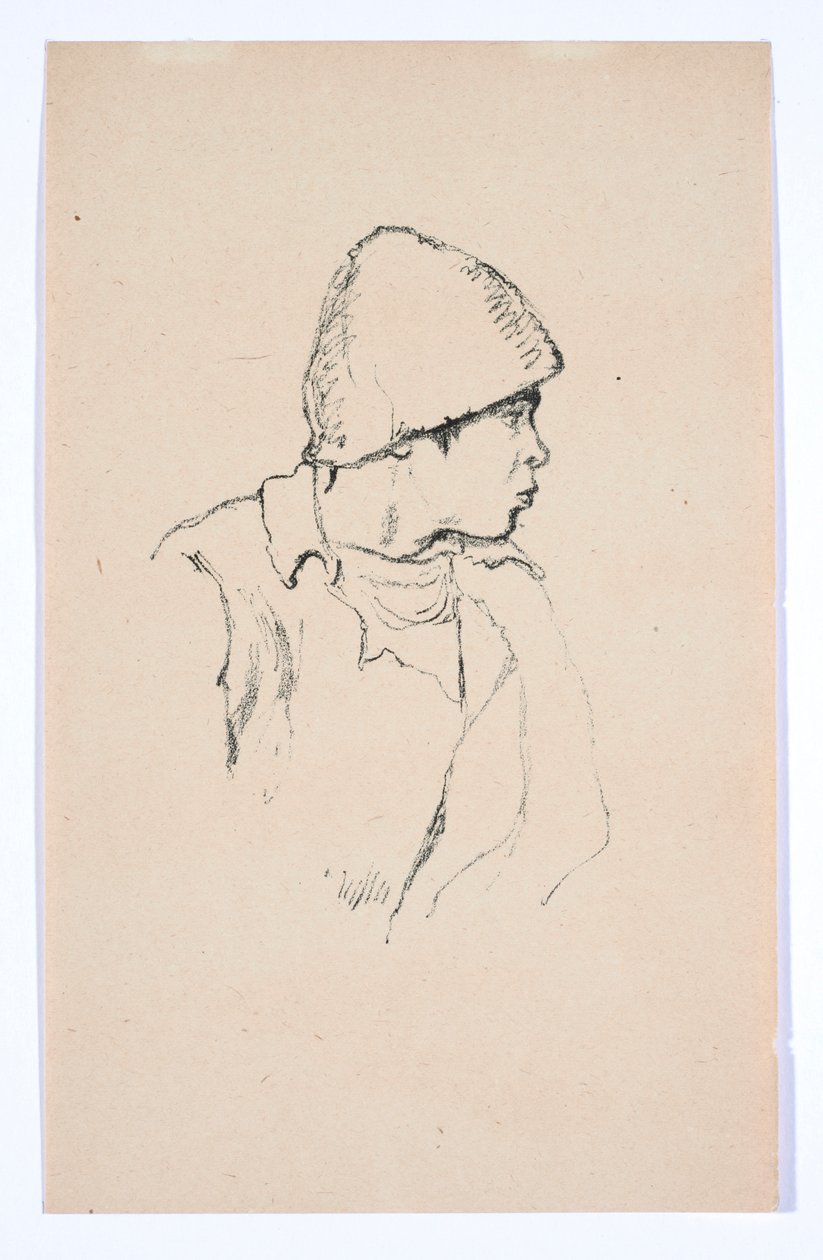 Jewish Boy by Hermann Struck