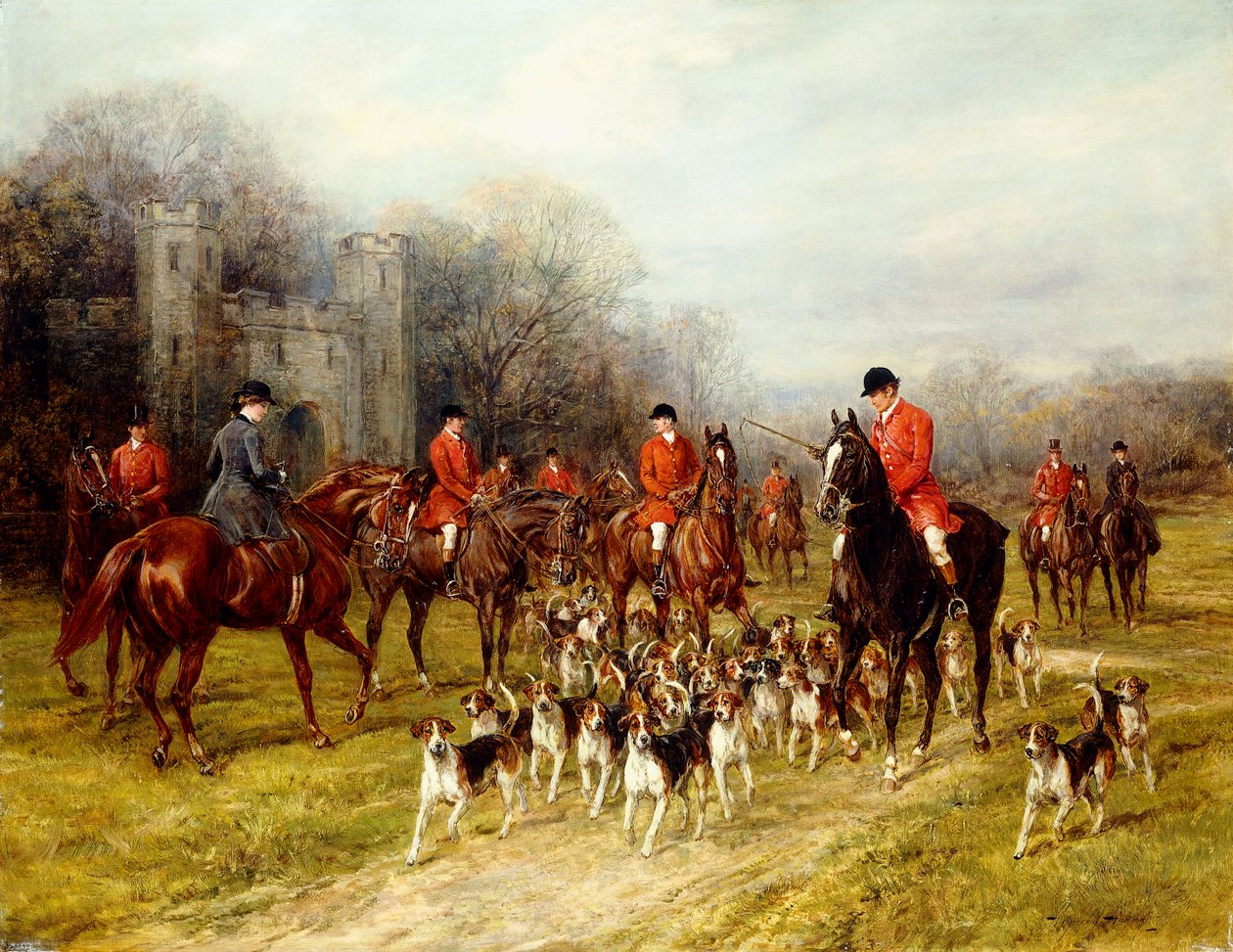 The Meet by Heywood Hardy