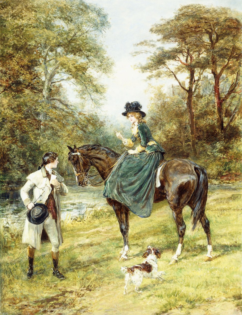 The Rendez-Vous by Heywood Hardy