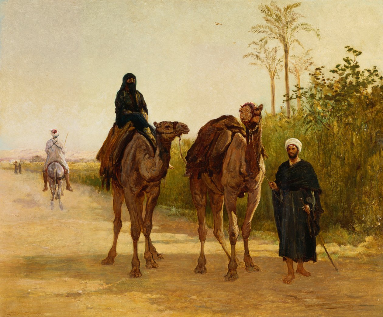 The Travellers, 1874 by Heywood Hardy